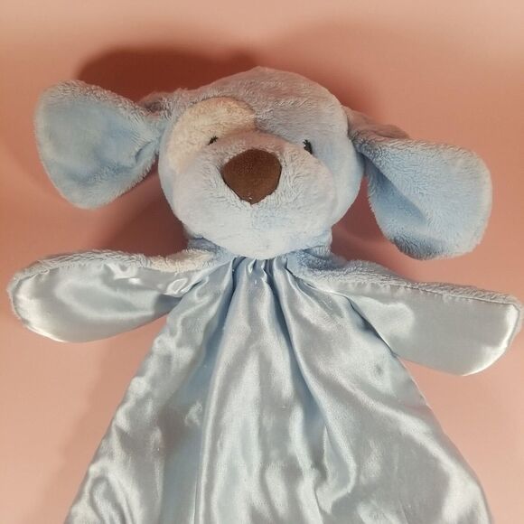 Baby Gund Blue Spunky Dog Comfy Security Blanket Plush Baby Lovey HuggyBuddy - Picture 11 of 11